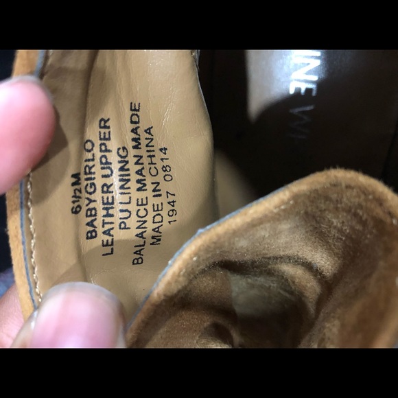 Nine West brown wedged heel. - Picture 3 of 4